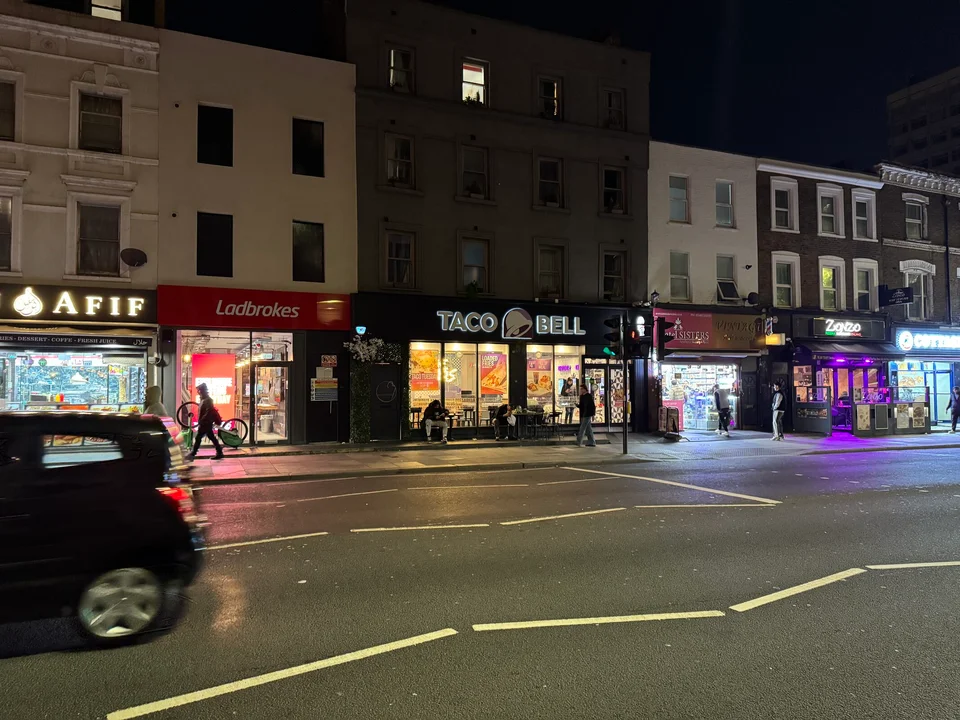 City Street at Night