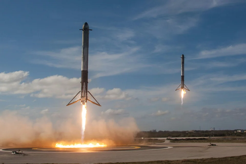 Rocket Launch in Progress